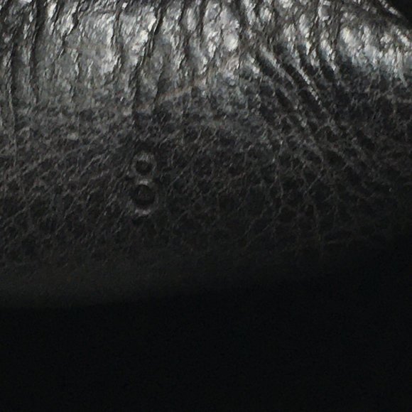 LANVIN Mens 8 Authentic Canvas Slip On Black and White Stripe Leather Interior - Picture 7 of 10